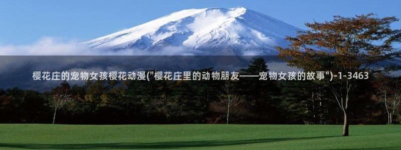 动漫观看樱花动漫：樱花庄的宠物女孩樱花动漫(\